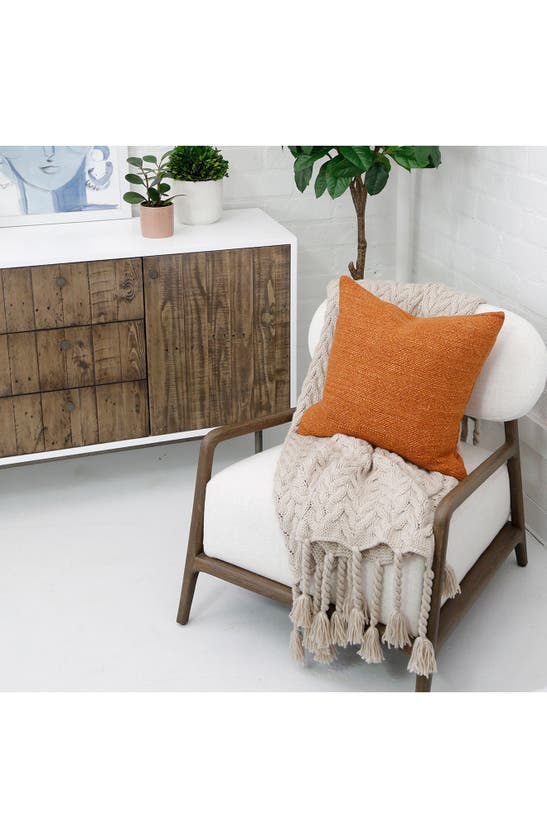Pom Pom At Home Capistrano Fringed Throw In Taupe