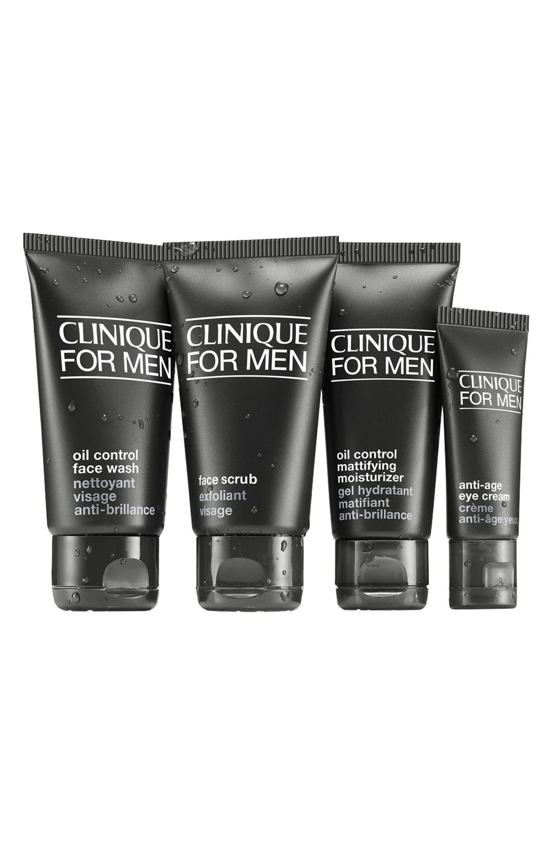 UPC 020714689186 product image for Clinique For Men Great Skin To Go Kit For Normal To Oily Skin | upcitemdb.com