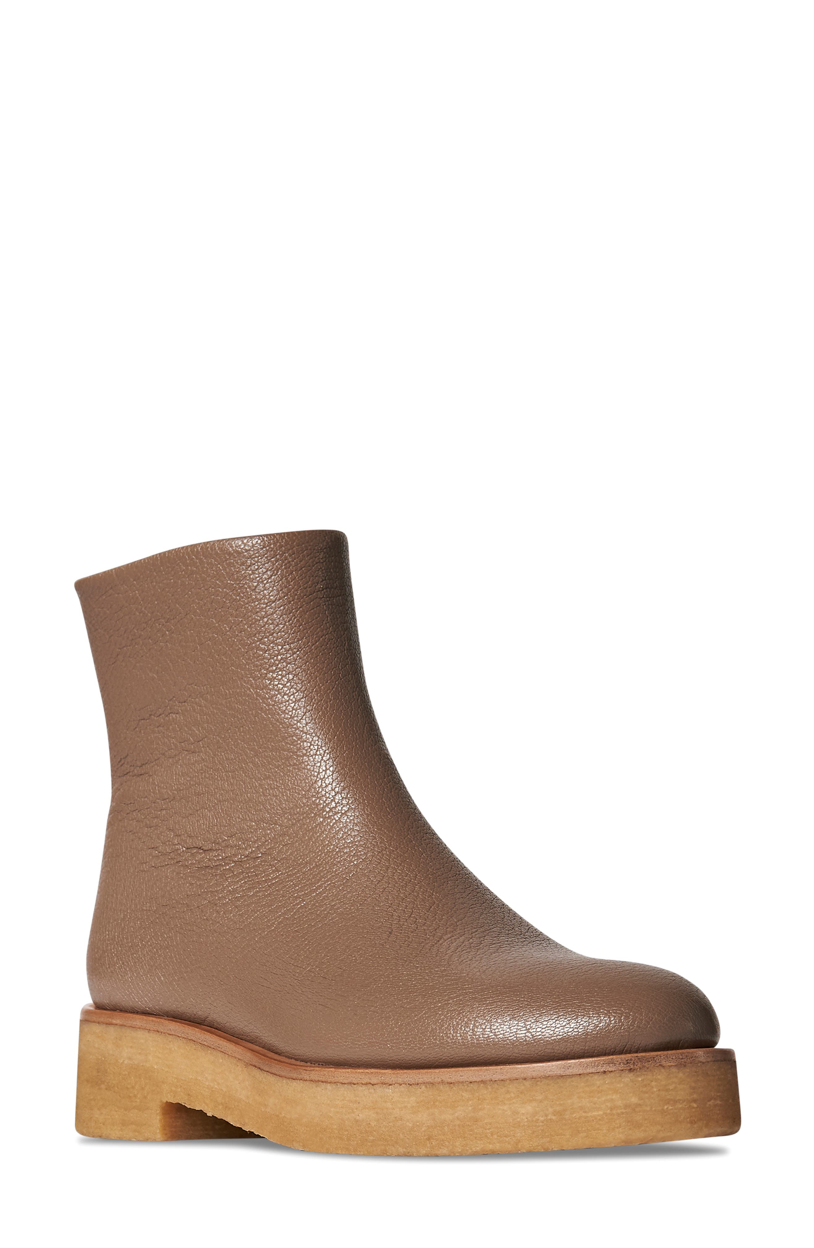 The Row Boris Boot in Moonstone at Nordstrom, Size 10Us
