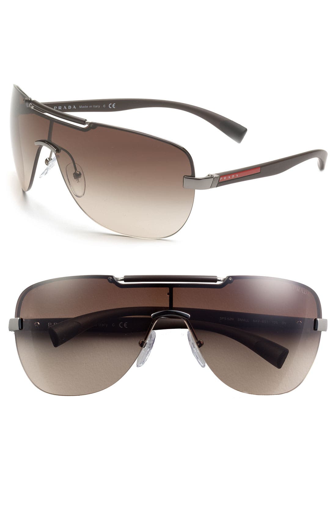 Prada Shield Sunglasses Nordstrom