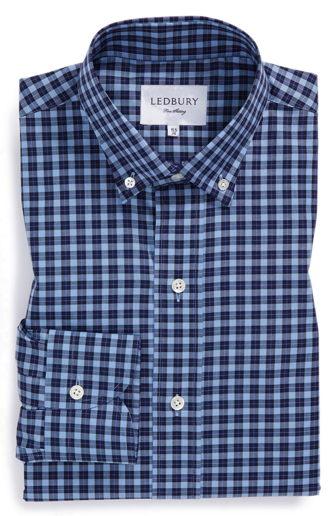 Ledbury 'Hackett' Slim Fit Check Dress Shirt Nordstrom