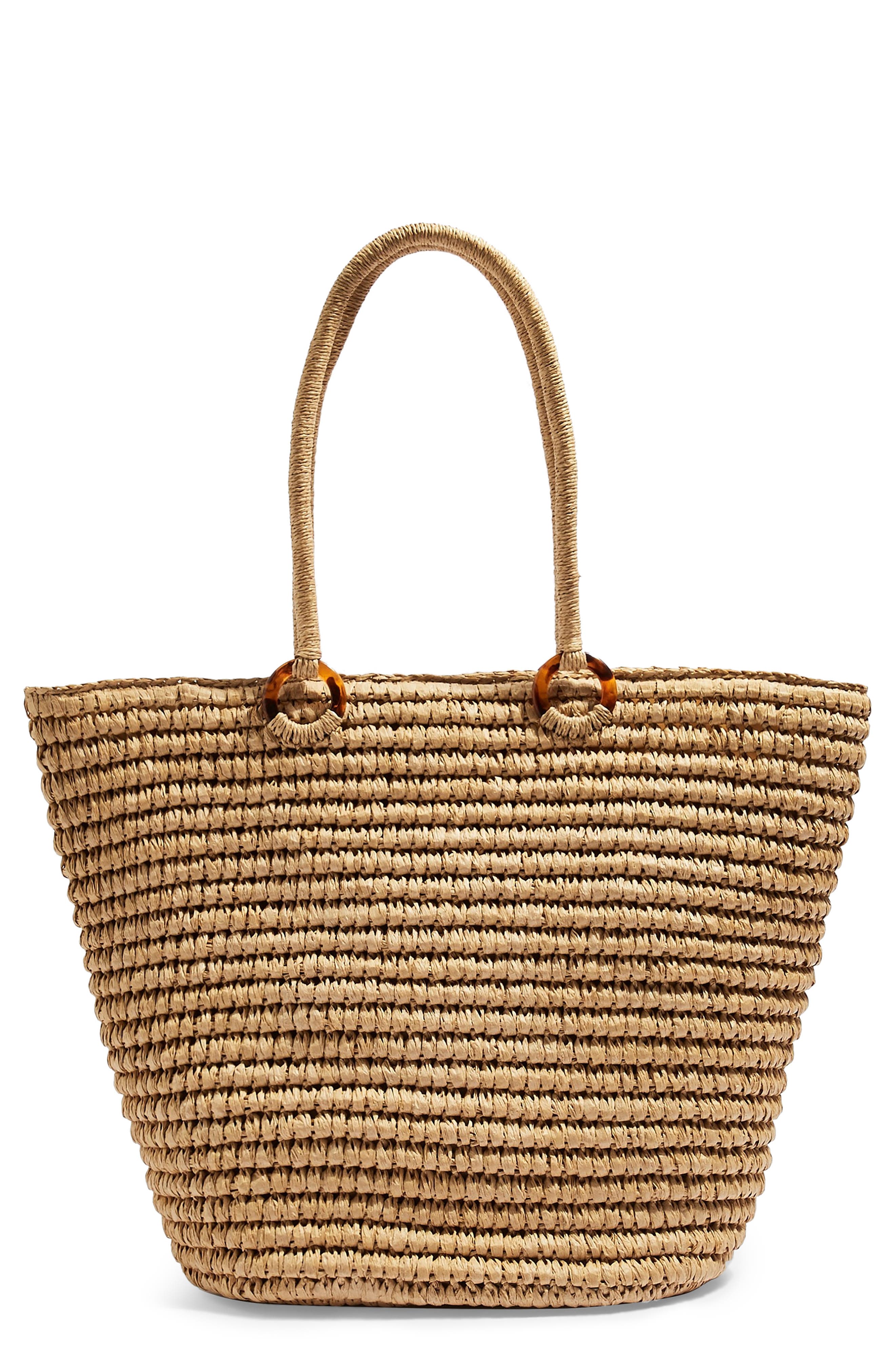 Franka Straw Ring Tote Bag Nordstrom