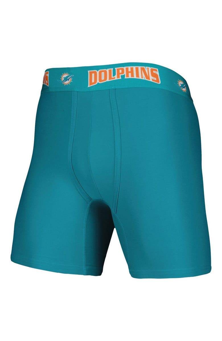 CONCEPTS SPORT Men's Concepts Sport Aqua/Orange Miami Dolphins 2-Pack ...