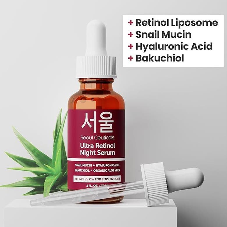 Shop Seoul Ceuticals Korean Skincare Ultra Retinol Night Serum In Clear