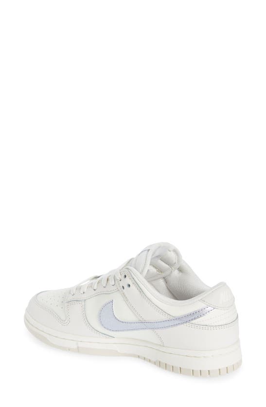 Nike Dunk Low Ess Trainer In Sail/ Oxygen Purple/ Phantom ModeSens