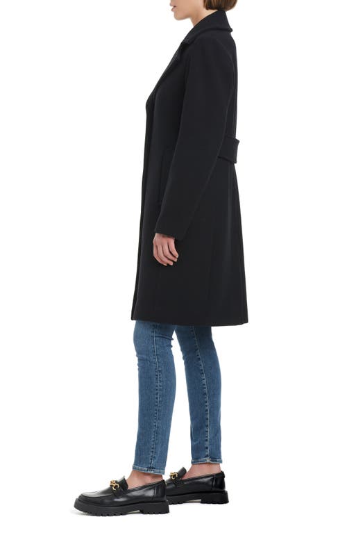 Shop Kate Spade New York Twill Walking Coat In Black