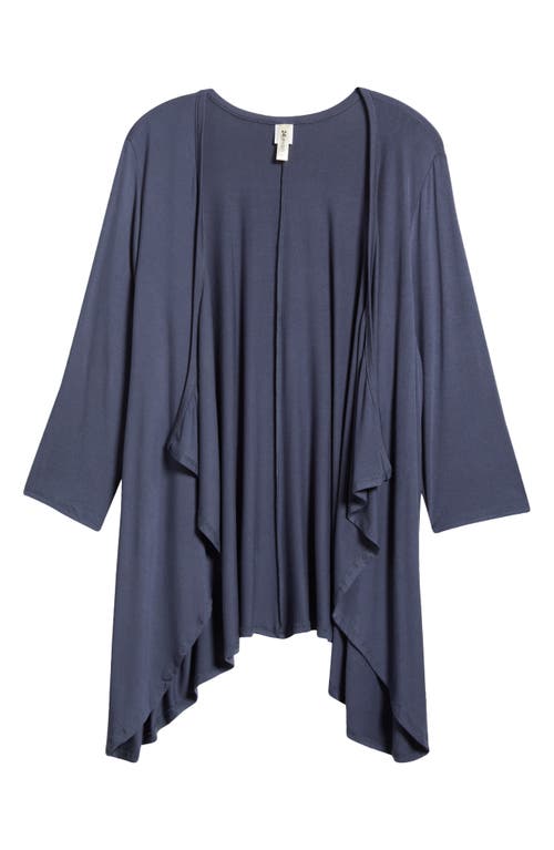 24SEVEN COMFORT APPAREL 24SEVEN COMFORT APPAREL OPEN FRONT CARDIGAN 