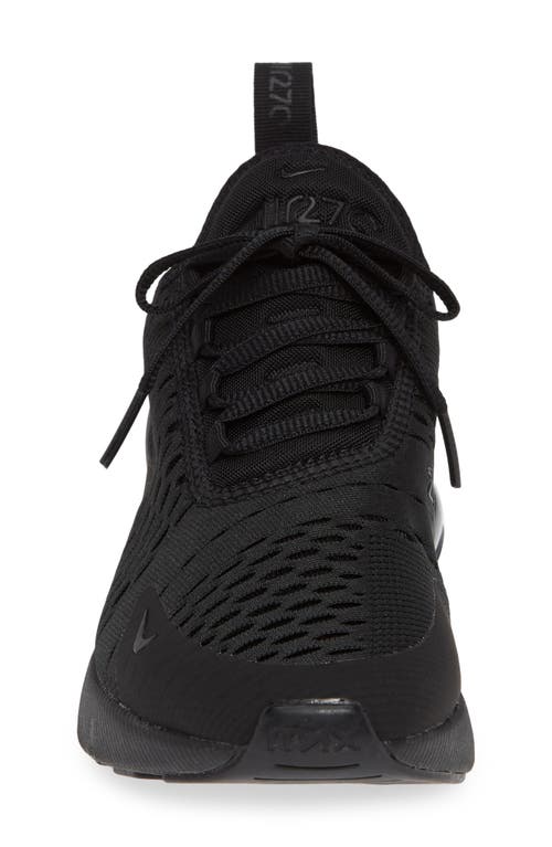 Shop Nike Air Max 270 Sneaker In Black/black/black