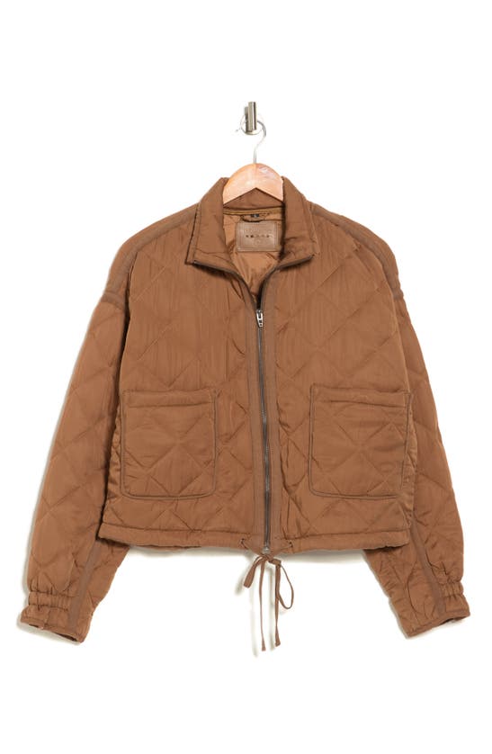 BLANKNYC CROPPED QUILTED JACKET