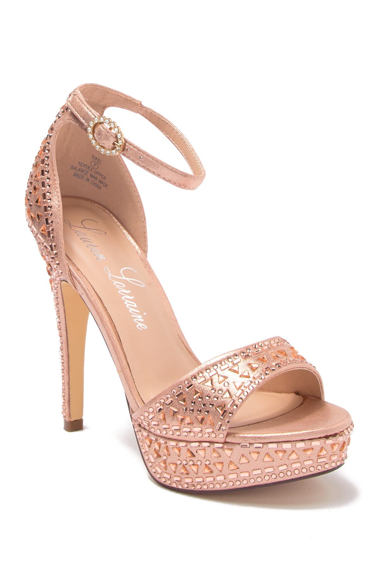 lauren lorraine rose gold shoes