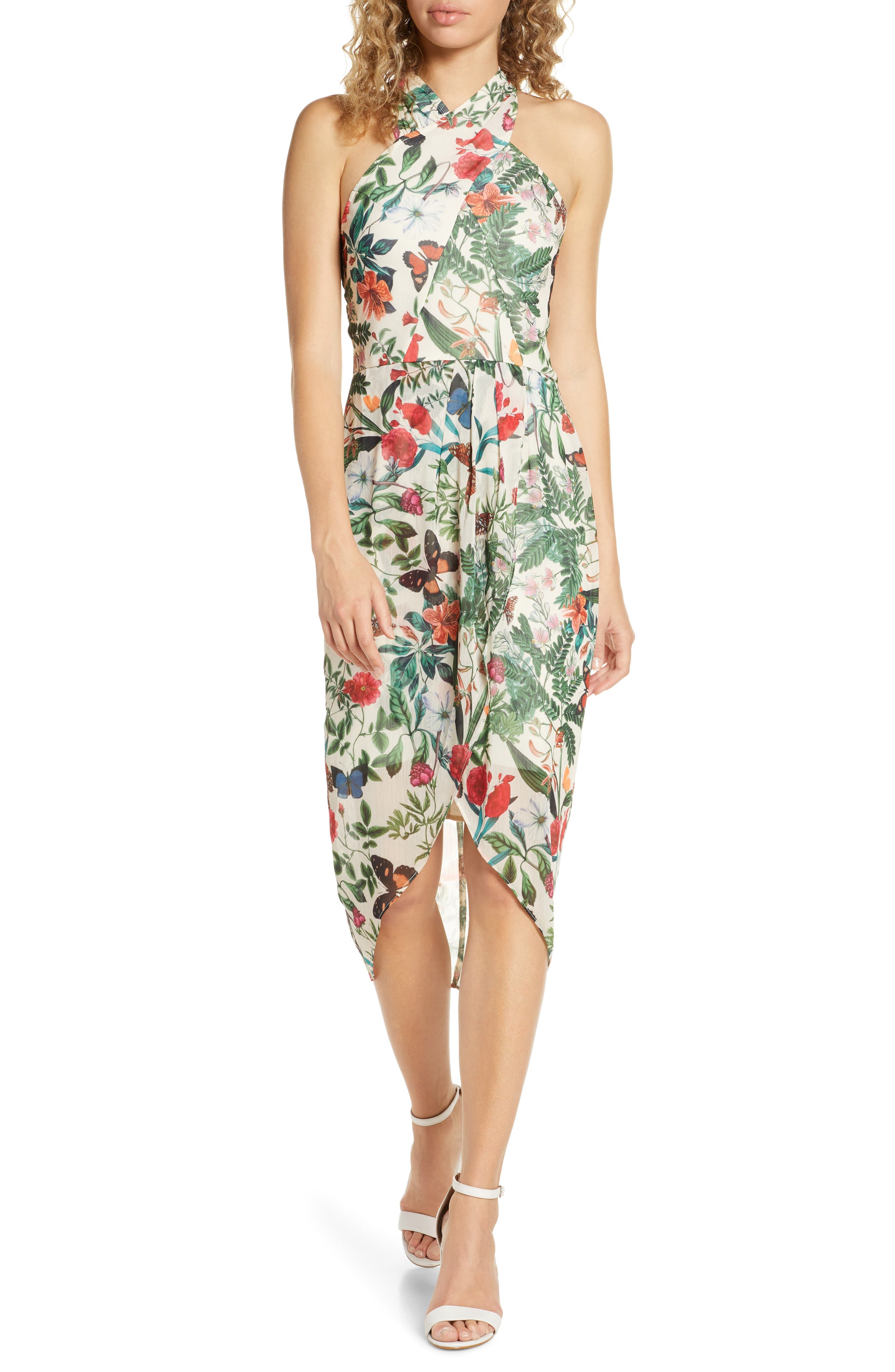 nordstrom high neck dress