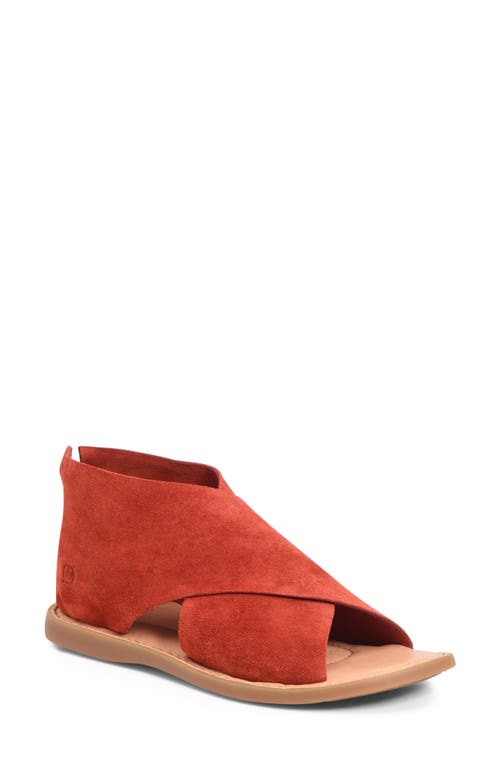 IWA Sandal in Red Suede