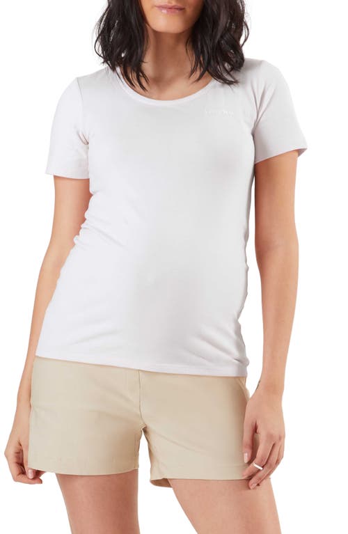Mama Embroidered T-Shirt in White