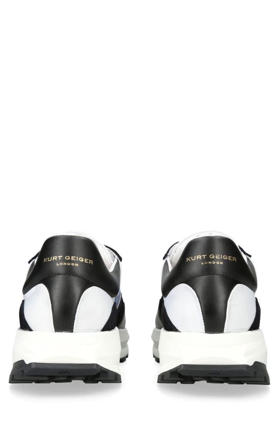 Shop Kurt Geiger Gaspar Sneaker In Open White