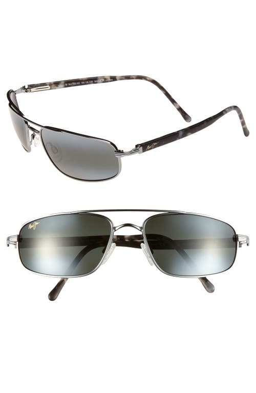 UPC 603429003906 product image for Maui Jim Kahuna PolarizedPlus®2 59mm Aviator Sunglasses in Gunmetal at Nordstrom | upcitemdb.com