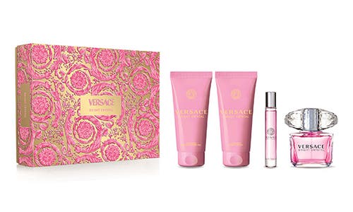 Shop Versace Bright Crystal Eau De Toilette 4-piece Gift Set $200 Value In No Color