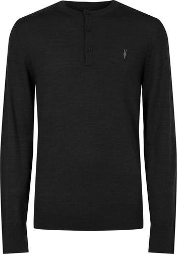 All saints sale long sleeve polo