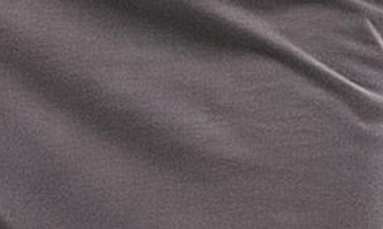 Shop Topshop Side Cutout Sleeveless T-shirt Dress In Grey