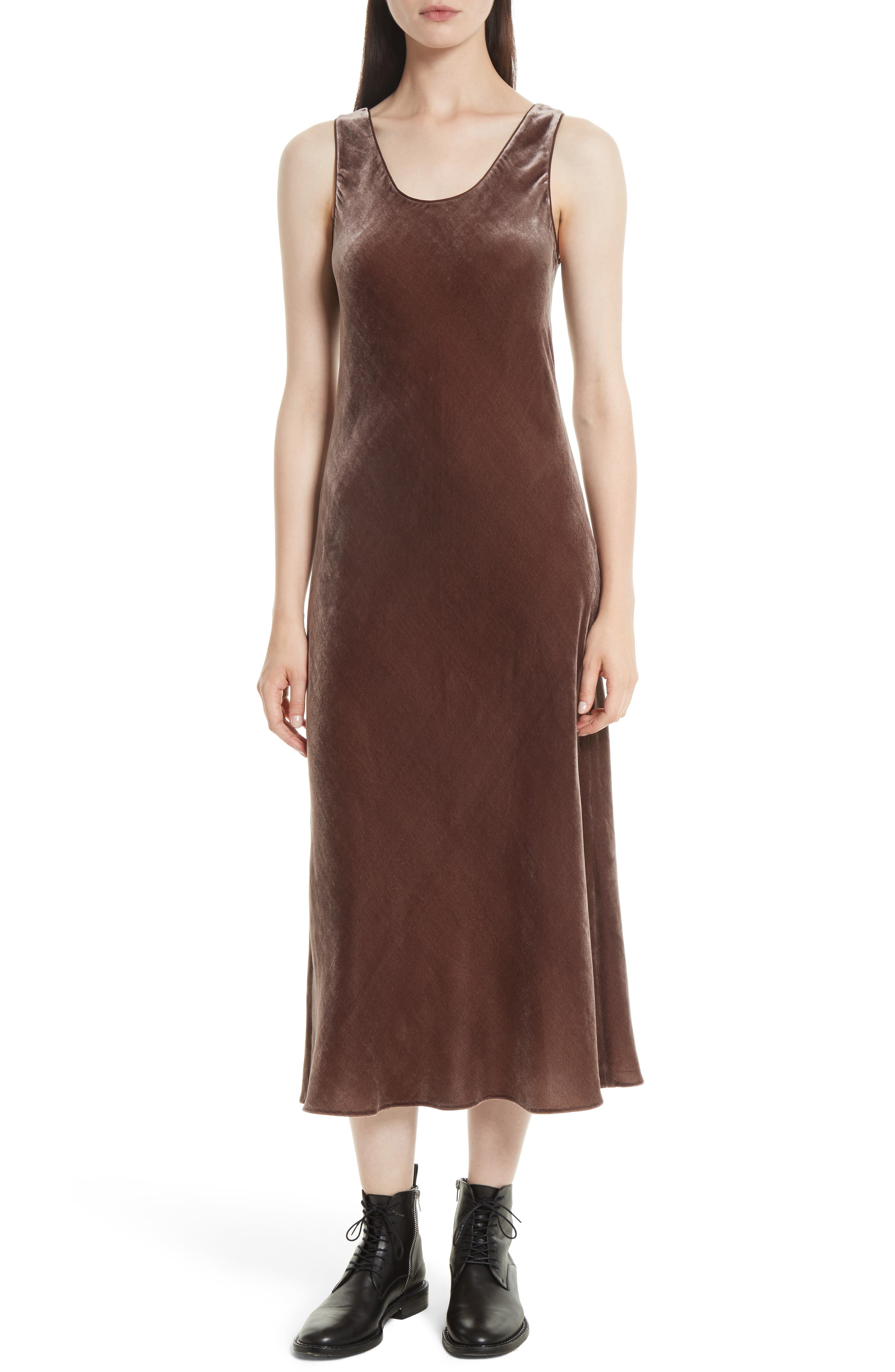 vince velvet dress