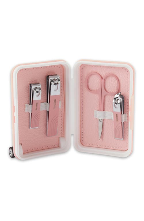 Bey-berk Valise Manicure Set In Multi Color