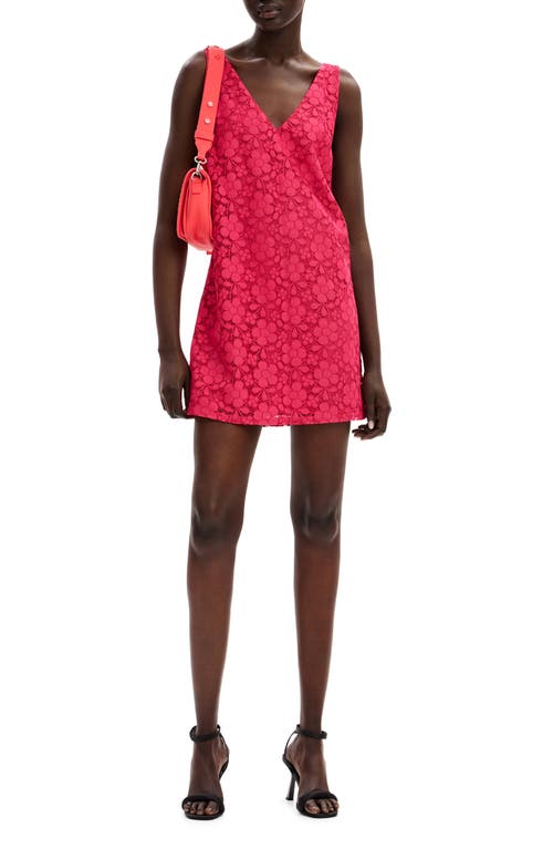 Desigual Floral Lace Minidress at Nordstrom