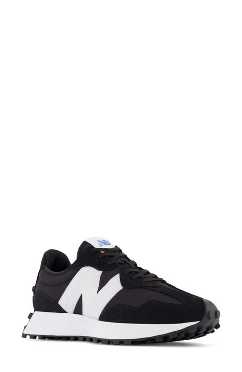 New Balance 327 Sneaker in Black/
