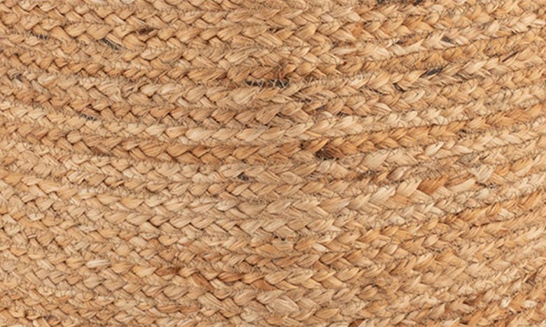 Shop Karma Gifts Set Of 2 Braided Jute Natural Woven Baskets In Brown