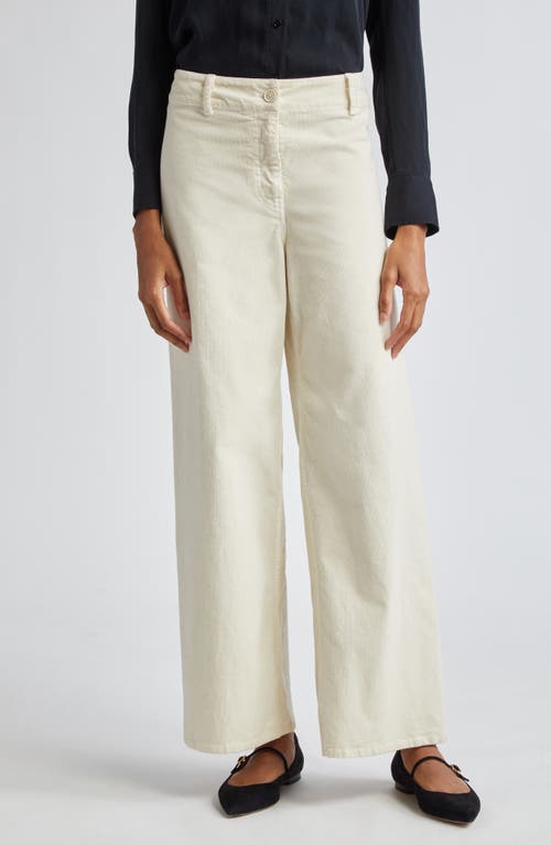 Shop Nili Lotan Megan Wide Leg Pants In Stone