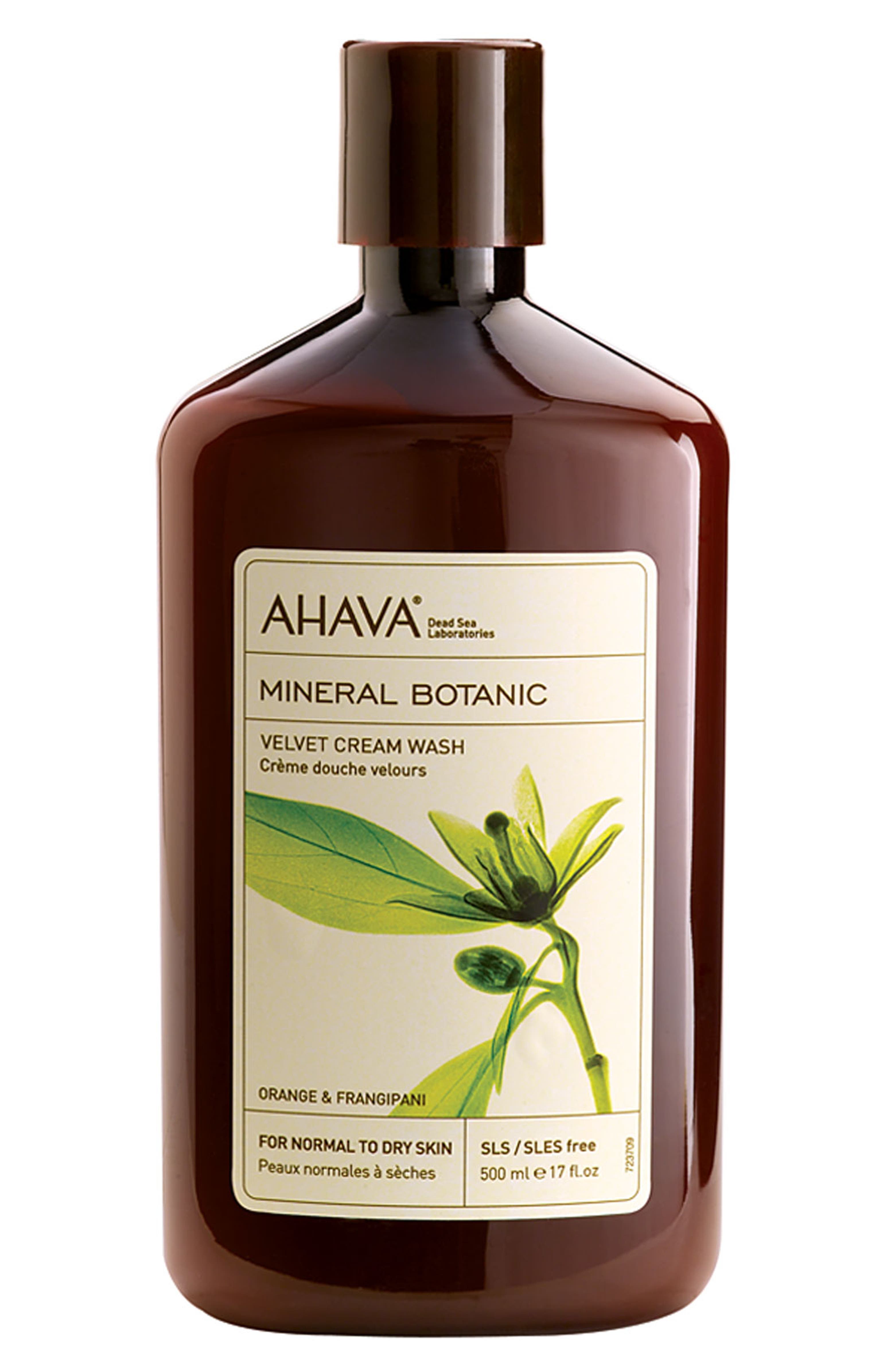 AHAVA 'Hibiscus & Fig' Mineral Botanic Velvet Cream Wash for Very Dry ...