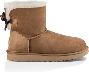 UGG Customizable Bailey Bow Short Boot in Red