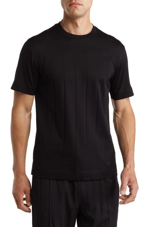 Giorgio Armani Men's Tonal Textured Crewneck T-Shirt