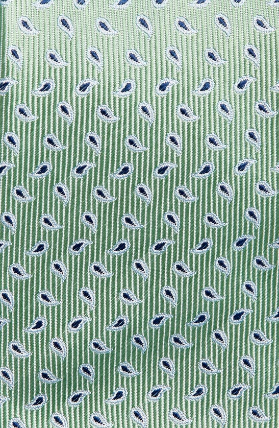 Shop Nordstrom Paisley Silk Tie In Green