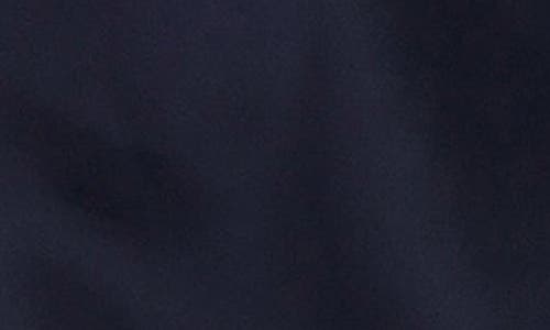 Petal And Pup Petal & Pup Anabelle Mock Neck Satin Midi Dress In Blue