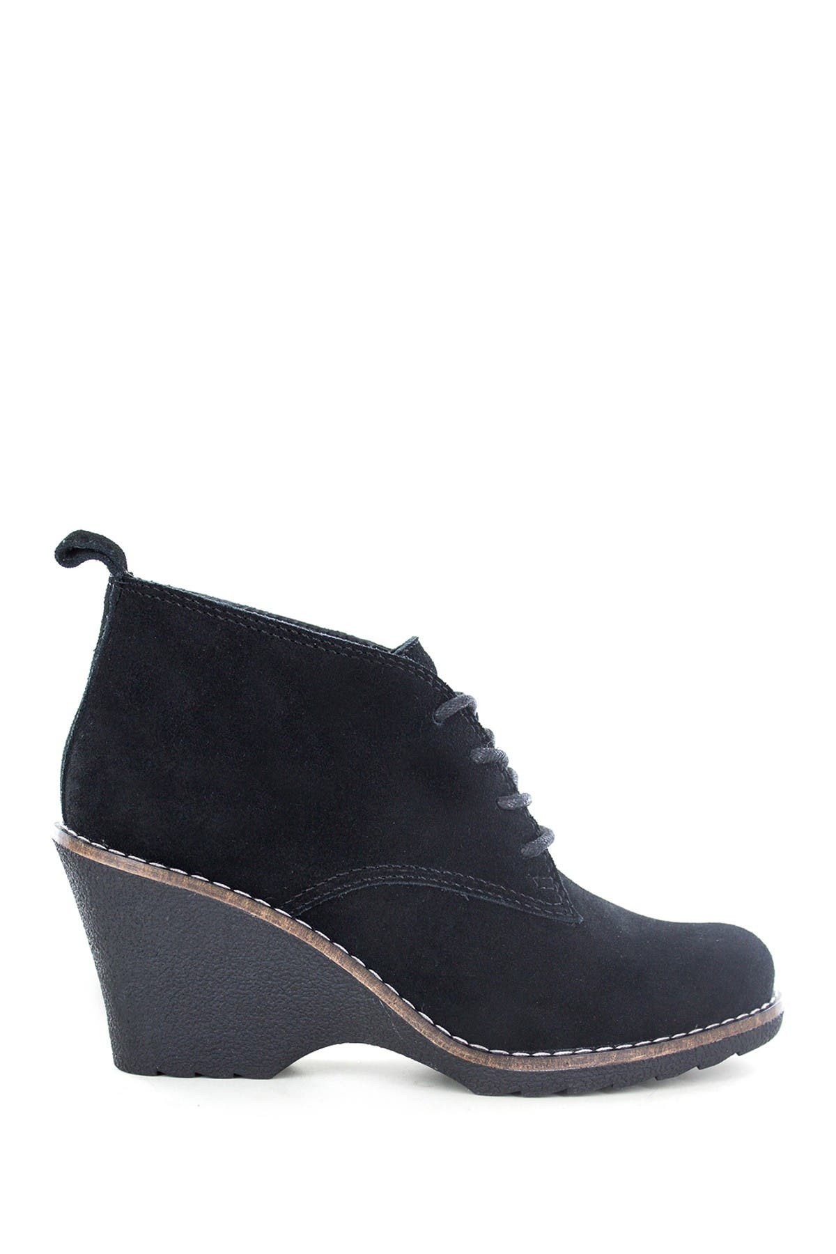 white mountain lambert wedge bootie