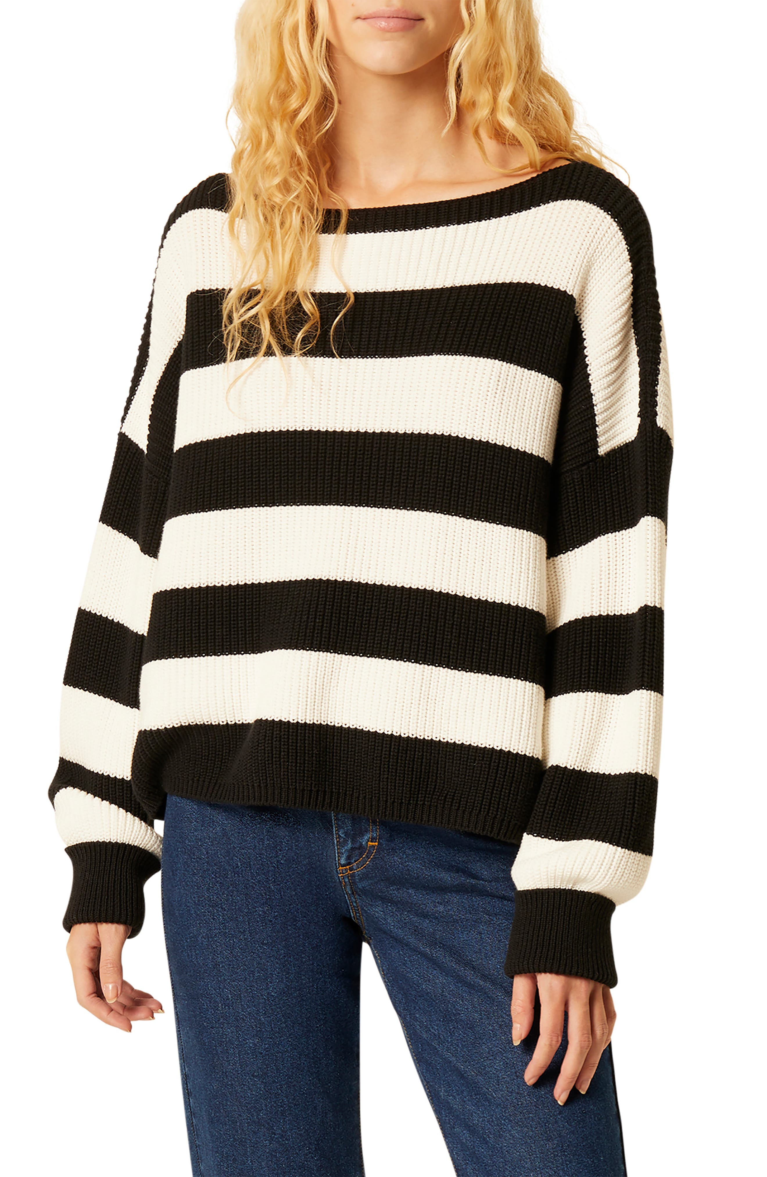 French Connection | Mozart Striped Pullover Sweater | Nordstrom Rack