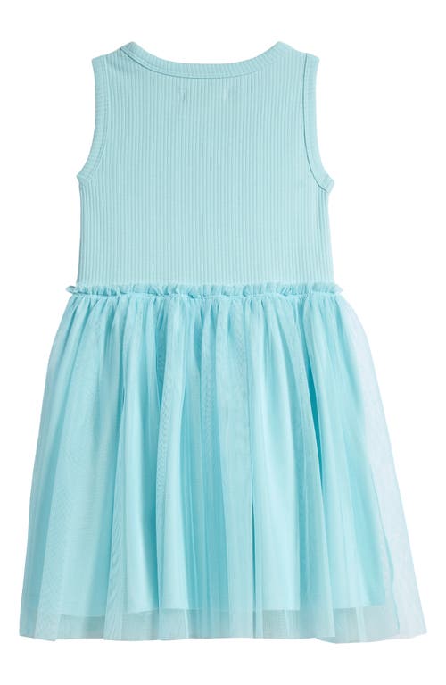 Shop Tucker + Tate Kid's Mixed Media Tutu Dress In Blue Plume