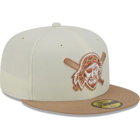 Men's New Era Cream San Diego Padres Chrome Camel Rust Undervisor 59FIFTY  Fitted Hat