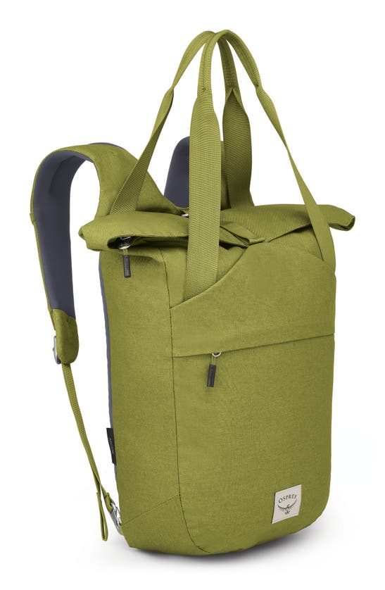 Osprey Arcane™ Recycled Polyester Hybrid Tote Pack In Matcha Green Heather