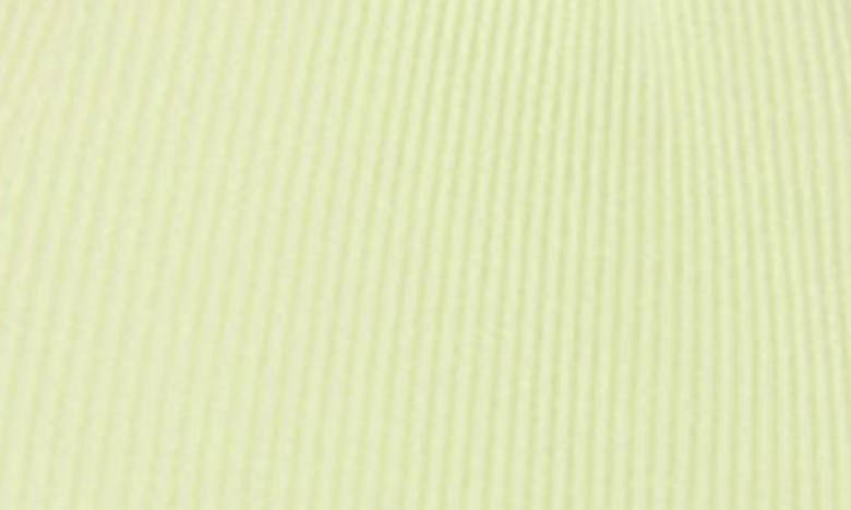 Simkhai Collette Matte Compact Rib Body-con Sweater Dress In Lemongrass
