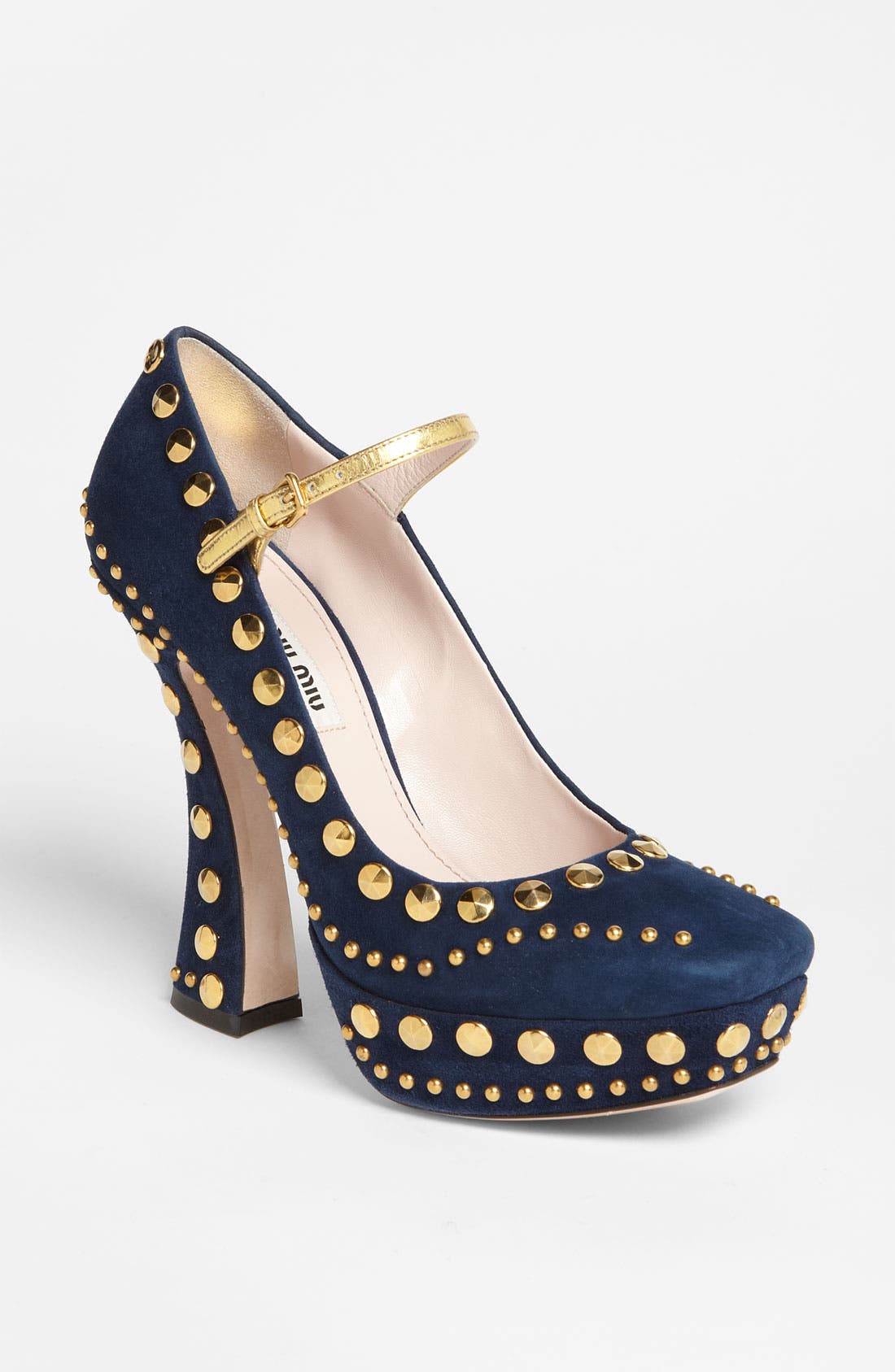 miu miu mary jane platform pump