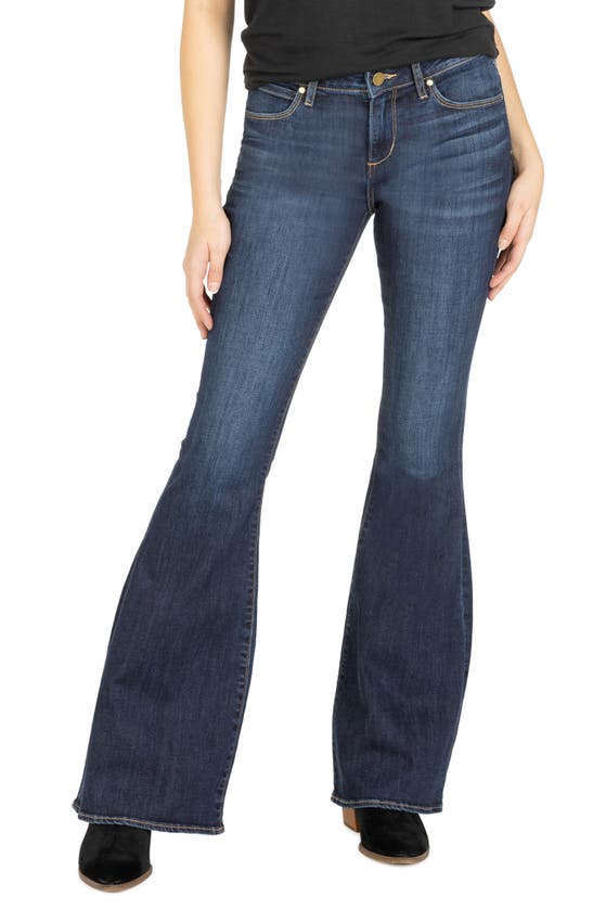 Articles Of Society Faith Mid Rise Flare Jeans In Avalon