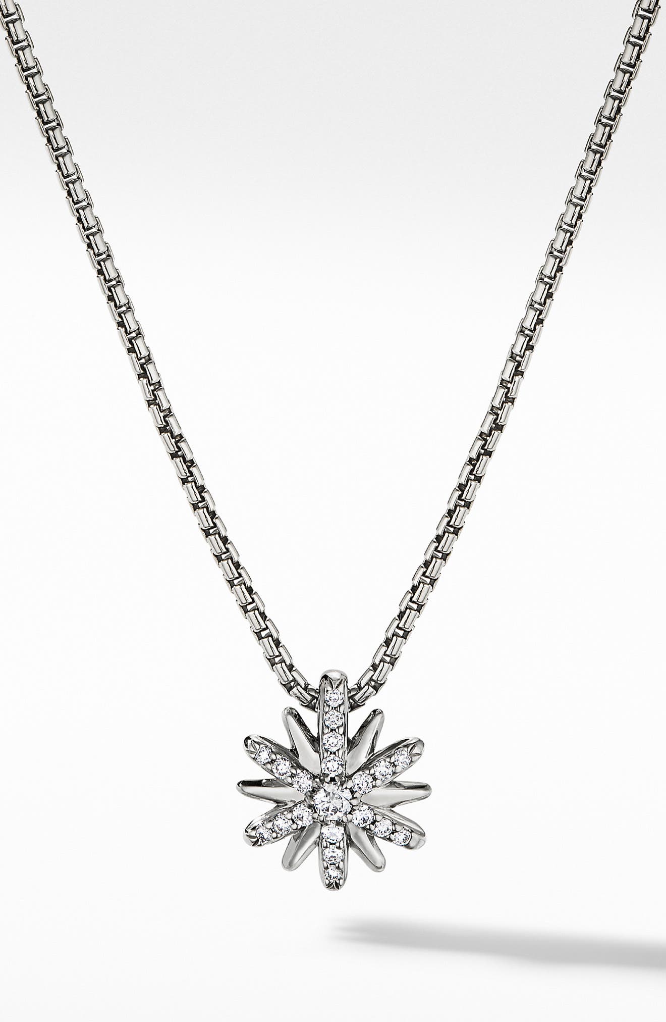 david yurman starburst diamond necklace