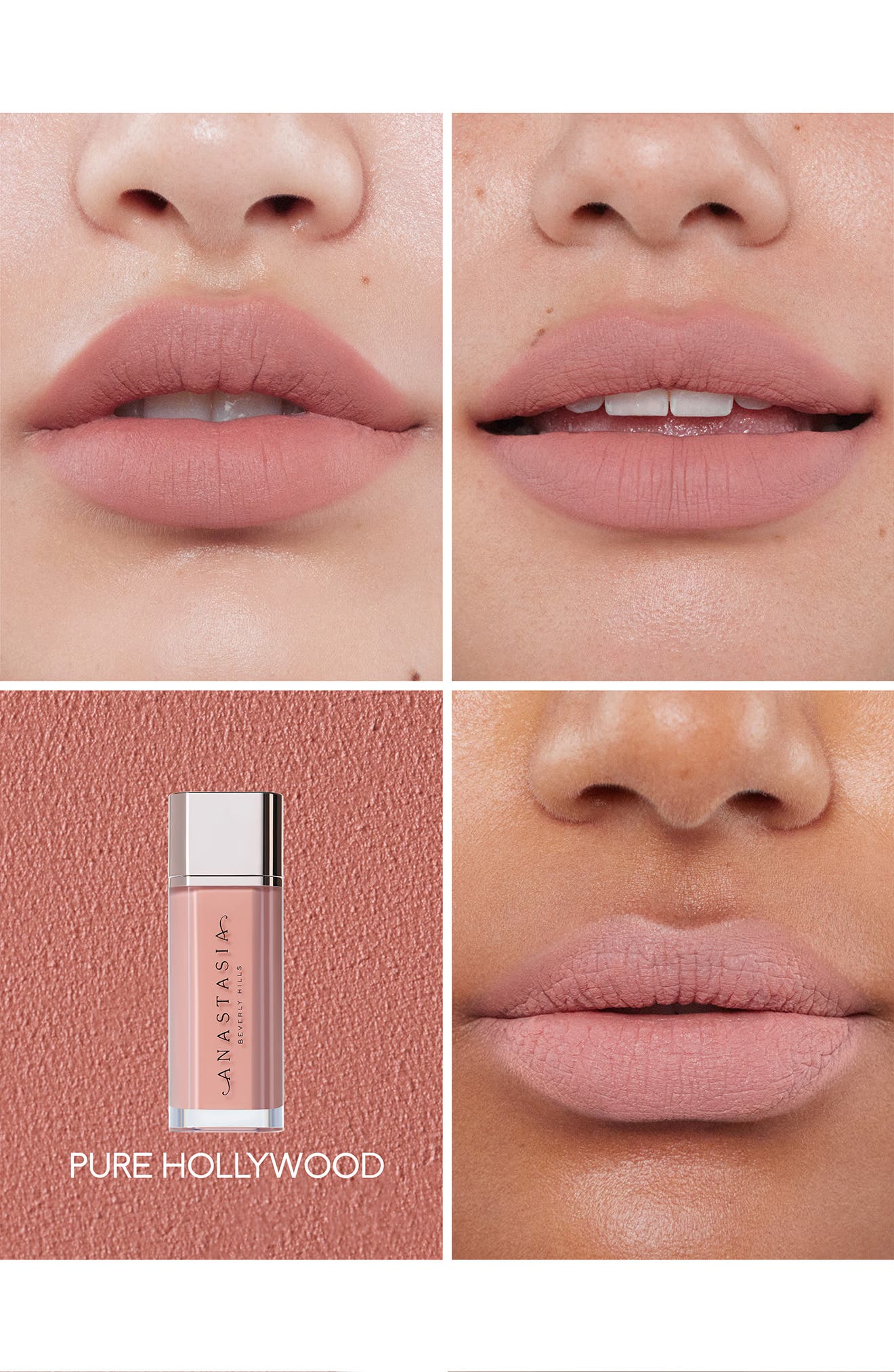 Anastasia Beverly Hills Lip Velvet Liquid Lipstick in Pure Hollywood