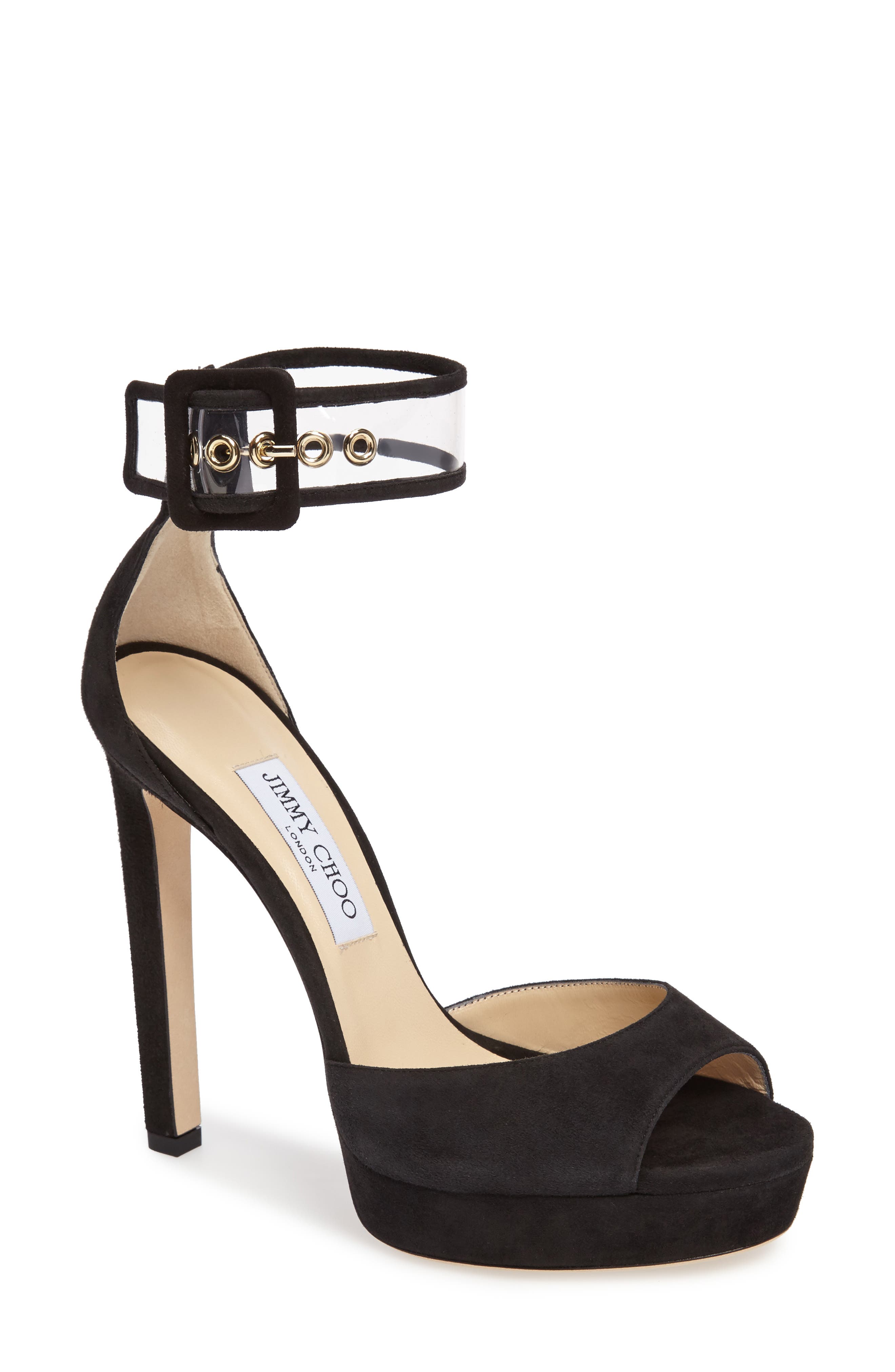 Jimmy Choo Mayner Ankle Cuff Platform Sandal (Women) Nordstrom