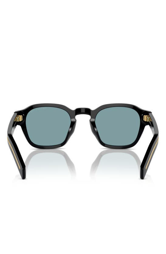 Shop Prada 52mm Polarized Phantos Sunglasses In Black