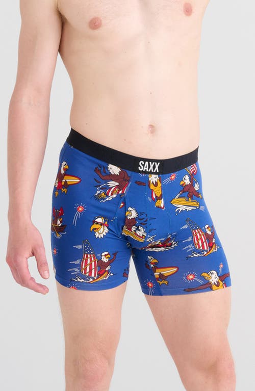 Saxx Ultra Super Soft Relaxed Fit Boxer Briefs In Multi