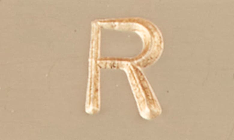 Nashelle Hadley Initial Bar Bracelet In Yellow Gold Fill - R
