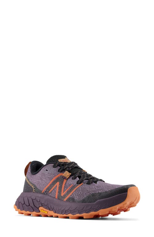 New Balance Fresh Foam X Hierro V7 Trail Shoe In Shadow/black