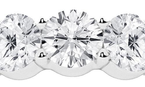 Shop Badgley Mischka Collection 14k Gold Round Lab Created Diamond Eternity Band Ring In Platinum