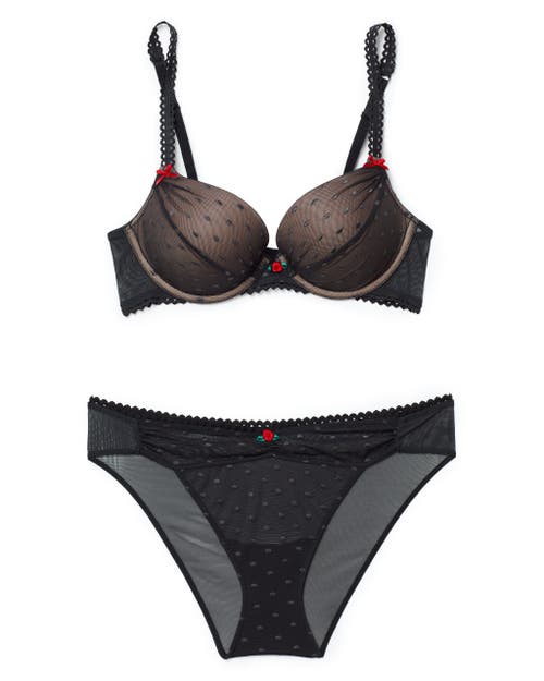 ADORE ME ADORE ME STACY PUSH UP PLUNGE BRA